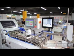 เครื่องป้อนอัตโนมัติที่มีผลิตสูง พร้อมโต๊ะส่ง การทํางานง่าย สําหรับอุปกรณ์พับแผ่น