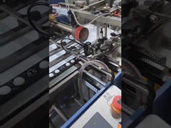 AOQI 12 เครื่องพับกระดาษแบบขนานพับ สําหรับพับกระดาษประกาศนียบัตรด้วย Stacker