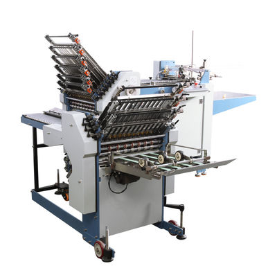 เครื่องพับกระดาษ A3 สำหรับงานหนักสำหรับใบรับรอง CE เภสัชกรรม