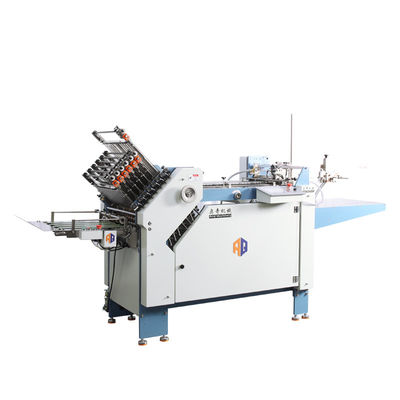 เครื่องพับกระดาษ A4 สำหรับงานหนักพร้อมรอยเจาะเจาะ Slitting