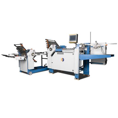 PLC อัตโนมัติ Cross Fold กระดาษพับเครื่องจักร Gear ขับรถ 200m / นาที อุปกรณ์อุตสาหกรรม